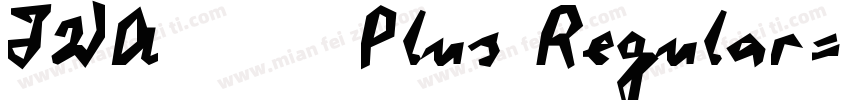 IWA新聞ゴ 中太Plus Regular字体转换